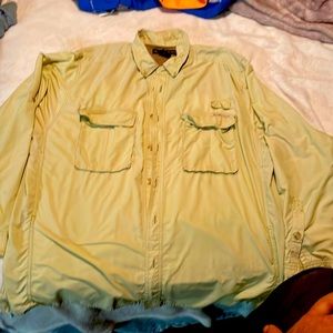 Exofficio mens long sleeve button down